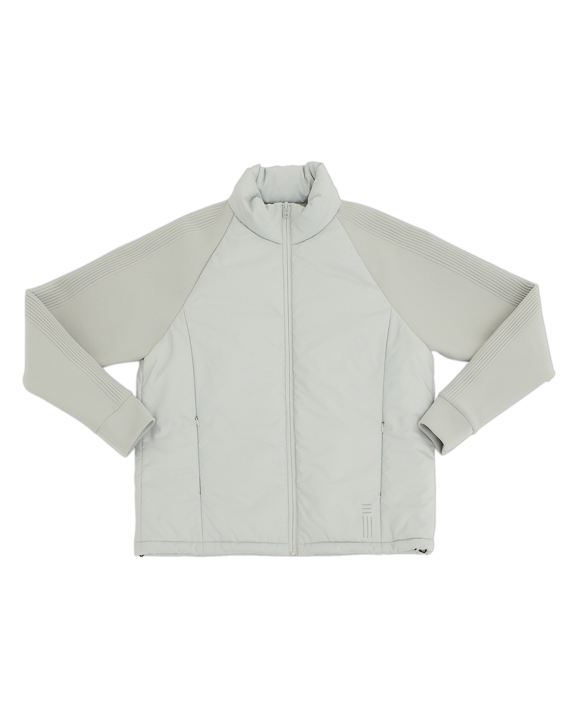 HYBRID KNIT SLEEVE BLOUSON